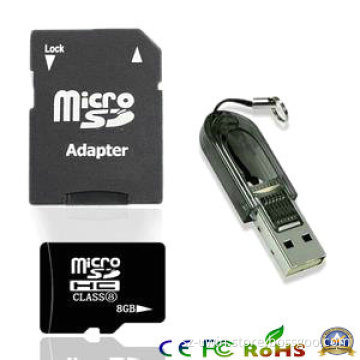 Cheap 8GB Micro SD Card with Adapter (SD-007)